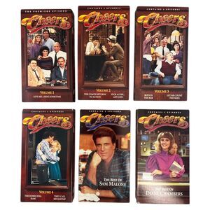 CHEERS The Collector's Edition 1990-1993 VHS Collection Columbia House LOT of 6